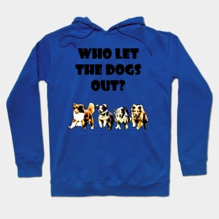 Who let the dogs out? Hoodie